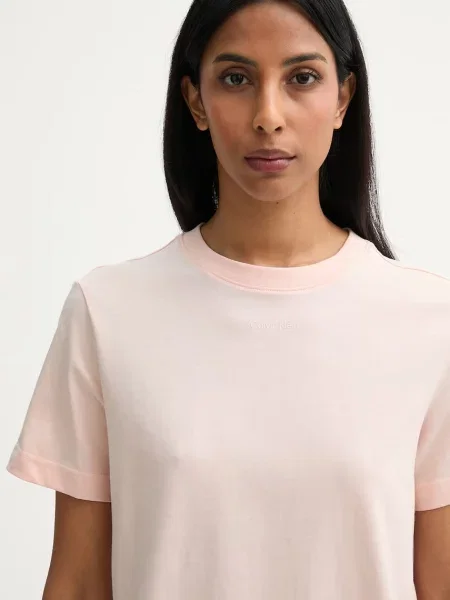 Calvin Klein Póló | Relaxed fit rózsaszín
