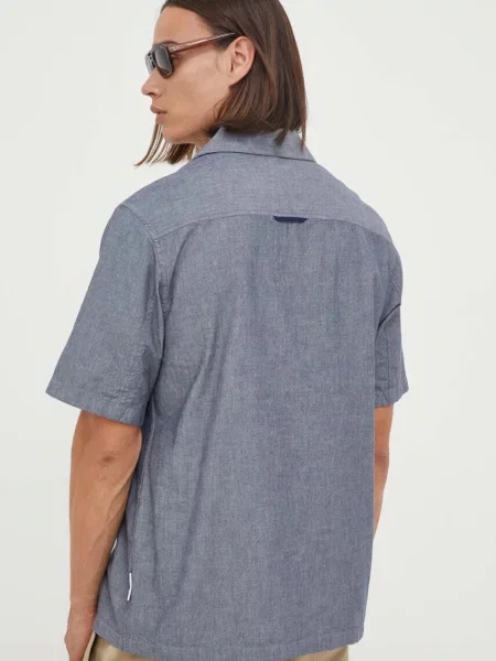 Košile Marc O'Polo DENIM tmavomodrá regular