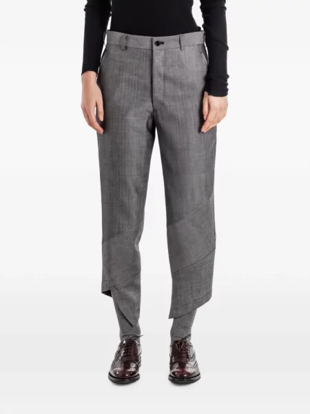 Pantaloni Comme Des Garçons asimetrice gri