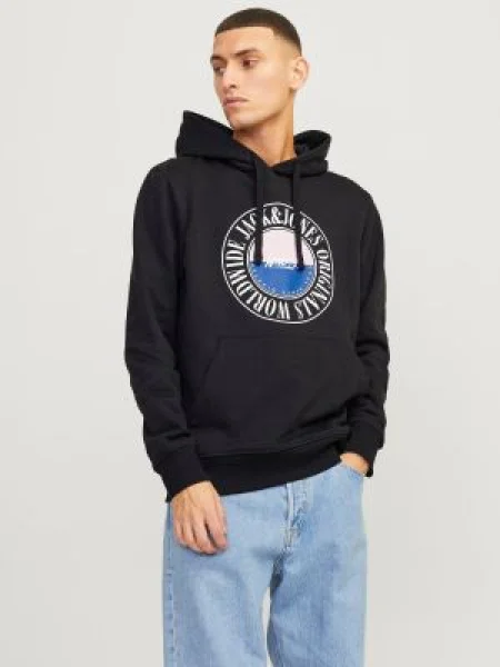 Mikina Jack & Jones čierna