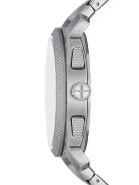 Fossil Hodinky Machine strieborná