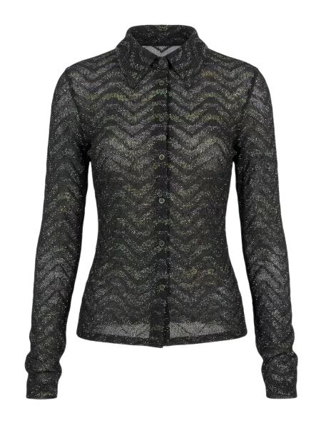 Cămașă Missoni tricotate negru