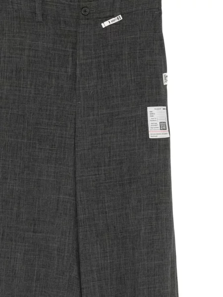 Pantaloni Maison Mihara Yasuhiro cu model pepito gri