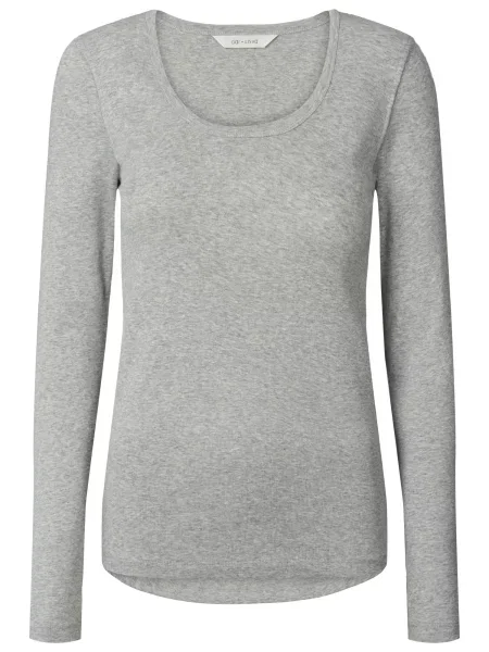 Gai+Lisva Tricou Ivy amestecat gri