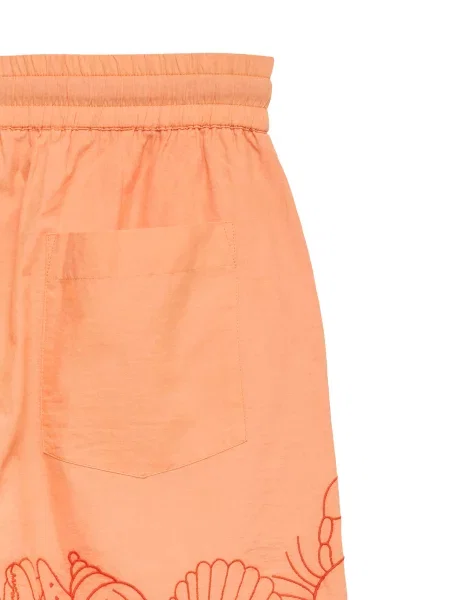 VERO MODA Hlače VMLUCIA / jastog oranžna