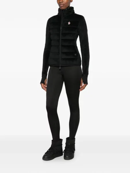 Флийс ватиран яке Moncler Grenoble черно