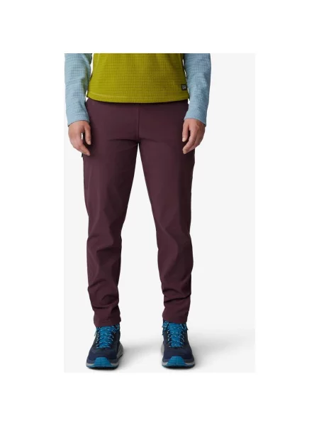 Spodnie Mountain Hardwear Dynama Ankle wino XS brązowe