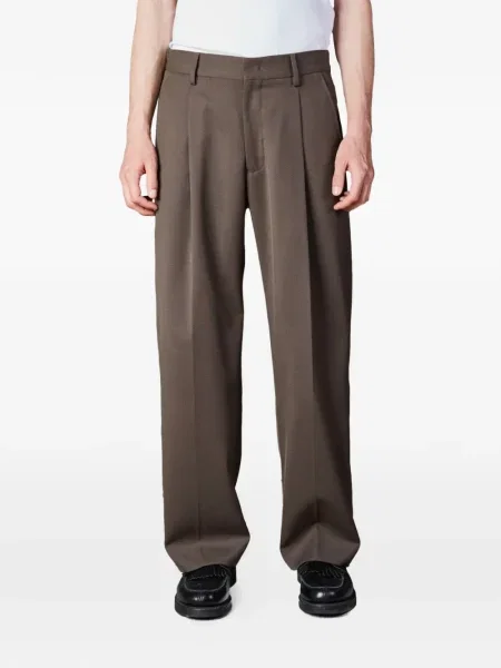 Pantaloni Nn07 plisate maro