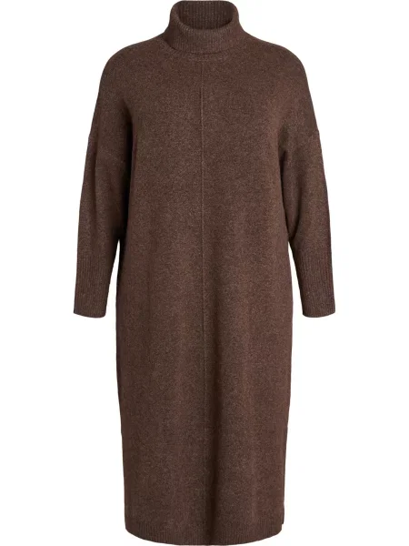 Zizzi Rochie tricotat maro