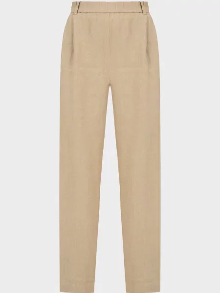 Лляні штани Prpy бежеві