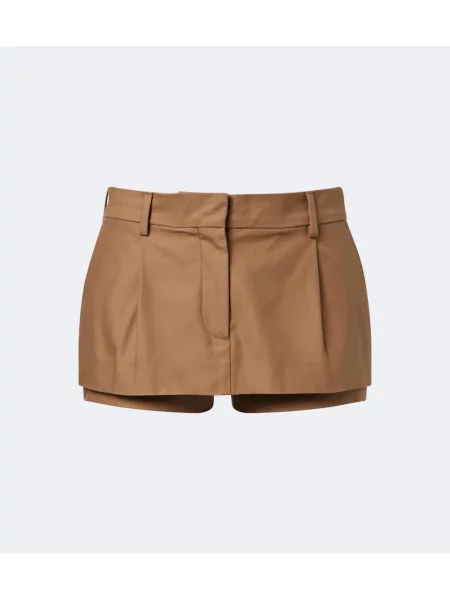Fustă Acne Studios bej