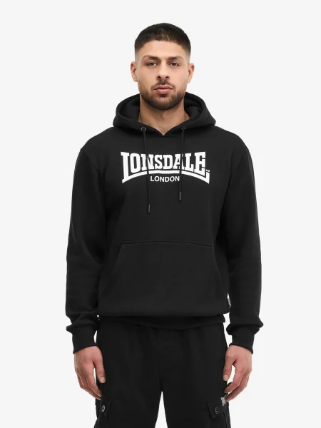 Худи Lonsdale черное