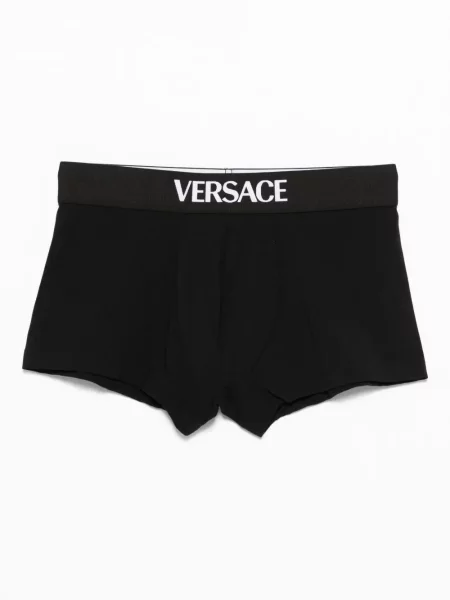Pantaloni scurți Versace negru