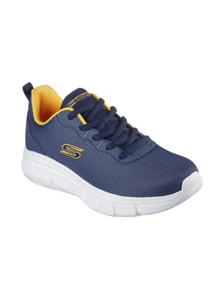 Sneakerși Skechers albastru