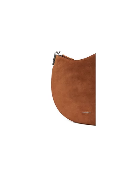 Coccinelle Ročna torba QKG Coccinellesunup Suede E1 QKG 13 01 01 rjava