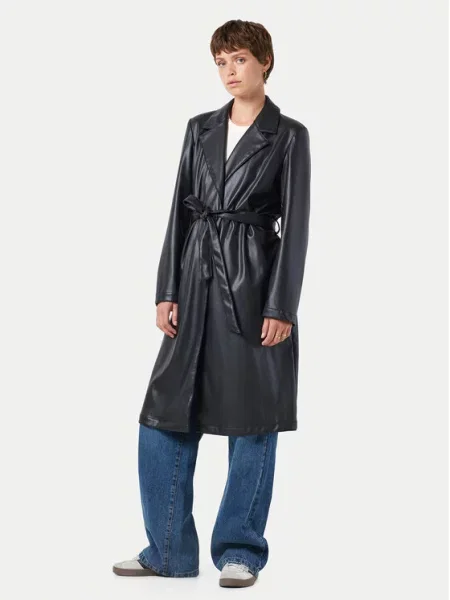 Prehodni plašč Noisy May črna