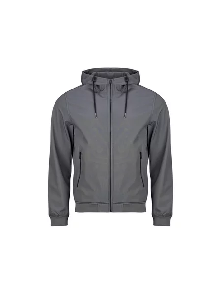 Softshell prehodna jakna Jack & Jones siva