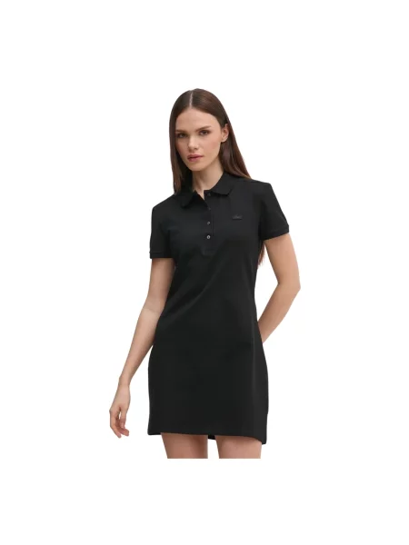 Krótka sukienka Lacoste czarna