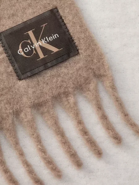 Fular Calvin Klein cu franjuri