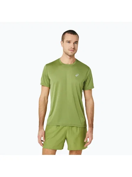 Мъжка тениска за бягане ASICS Katakana Top cactus зелено
