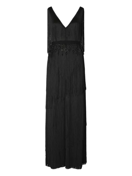 Rochie maxi Tory Burch de costum negru