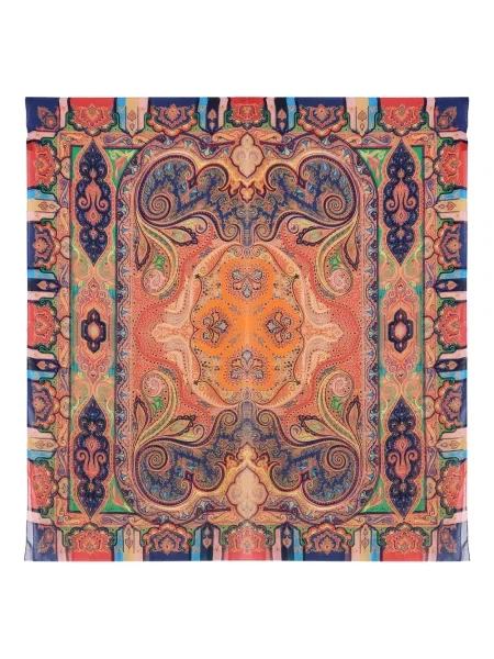 Šilkinis šalikas Etro oranžinė