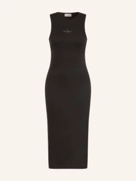 Calvin Klein Jeans Sukienka schwarz czarna