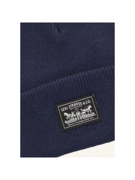 Czapka Levi's z logo niebieska