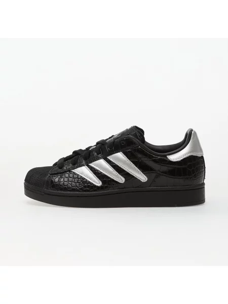 Sneakers adidas Superstar II W Core Black/ Silver Metallic/ Core Black EUR 35 fekete