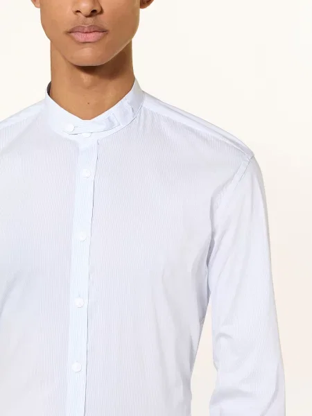 Heimatglück Tracht Krojová Košile Alois Regular Fit / tmavě modrá bílá