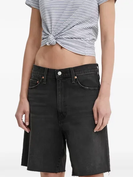 Слаб широки дънки Levi's® с принт синьо