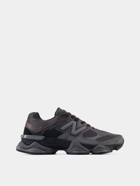 Кросівки повсякденні New Balance шкіра/текстиль/штучна шкіра чорний