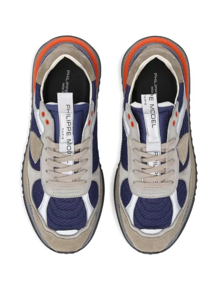 Sneakerși Philippe Model Paris plasă albastru