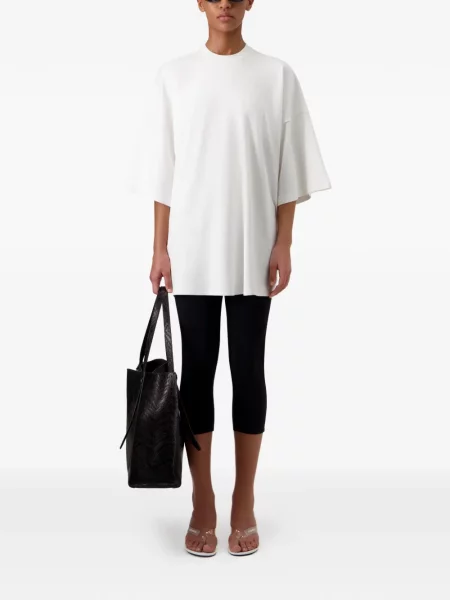 Tricou Coperni scurt alb