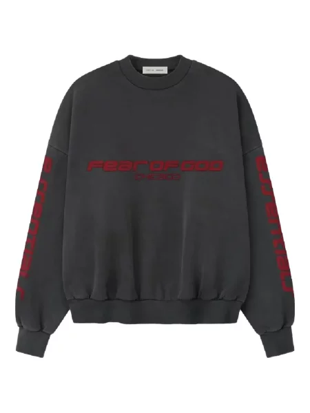 Hanorac crewneck Fear Of God Essentials gri