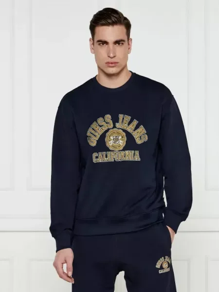 Guess Jeans Pulóver kék