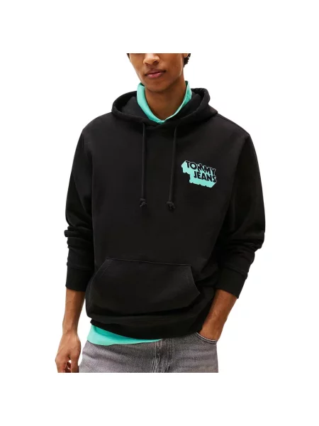 Dukserice Tommy Hilfiger crna