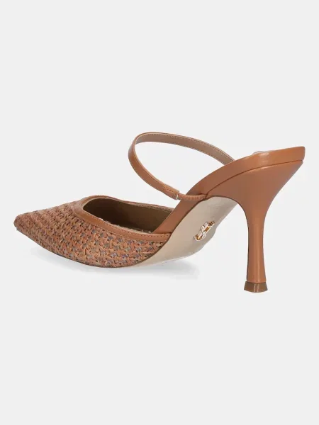 Pantofle Steve Madden Brinley na hnědá