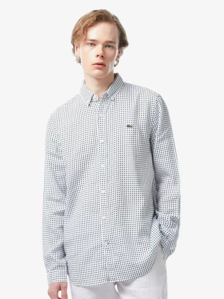 Рубашка Lacoste белая
