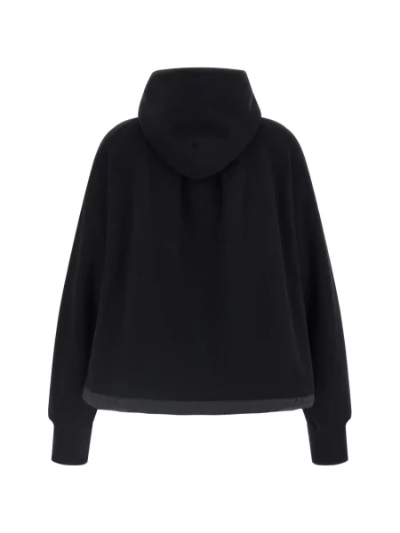 Hanorac cu glugă Sacai cu cordon negru