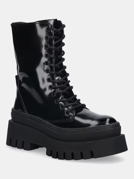Steve Madden bocanci Coast cu platforma negru