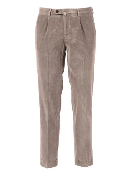 Pantaloni Briglia 1949 de catifea cord maro