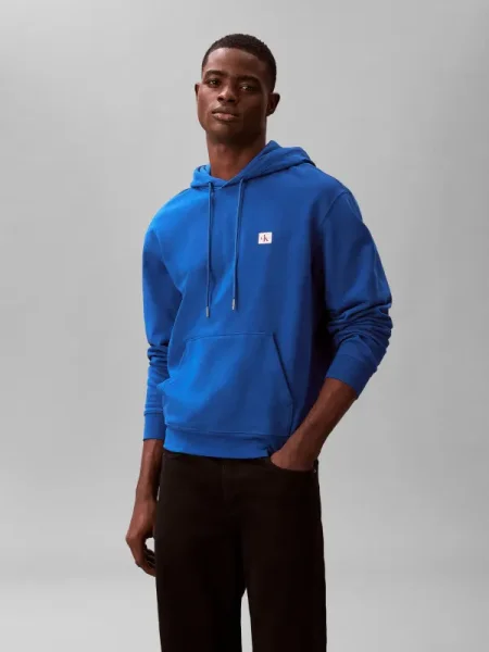 Geacă de blugi Calvin Klein Jeans albastru