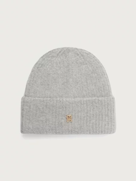 TOMMY HILFIGER Căciulă Elevated Chic deschis gri