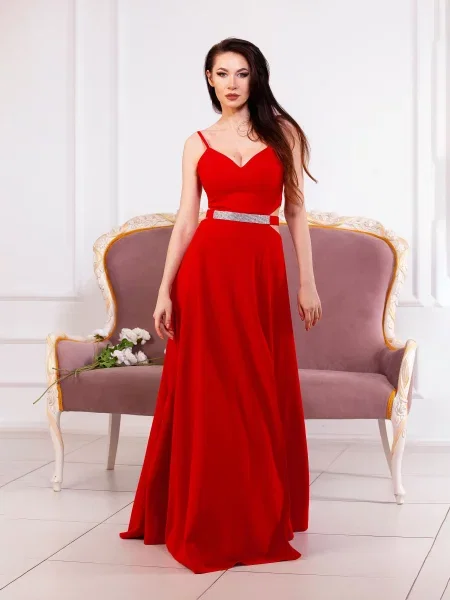 OnLady Сукня максі червоний