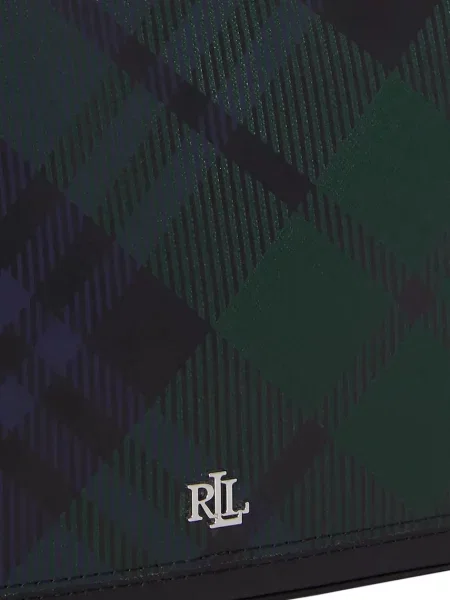 Кожаная сумка хобо Lauren Ralph Lauren