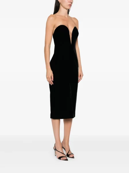Rochie midi Tom Ford până la genunchi de costum negru
