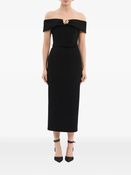 Rochie midi Rebecca Vallance negru