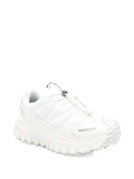 Matlasat sneakerși Moncler alb