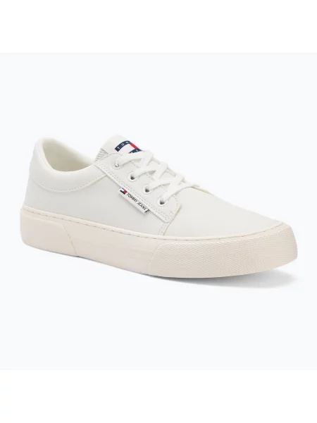 Trampki Tommy Jeans Tjm Vulc. Skate Derby TCR ecru biały